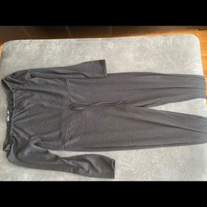 Black off the shoulder body suit